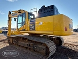 Used Komatsu Excavator in yard